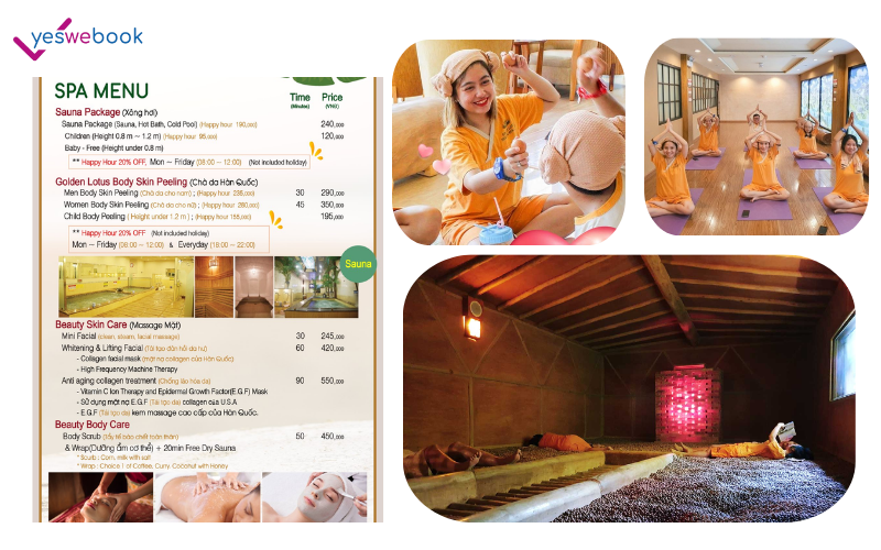Golden Lotus Spa - sap nổi tiếng sài gòn