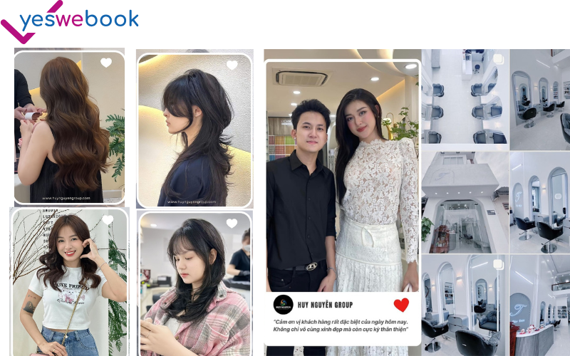 salon tóc quận 7 Beauty Salon Huy Nguyễn