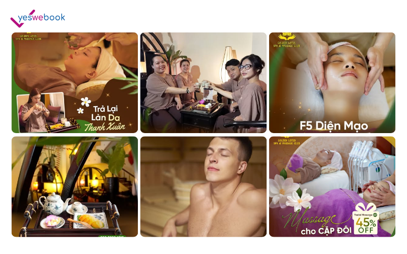 Golden Lotus Spa – Trải nghiệm Jjim Jil Bang Hàn Quốc
