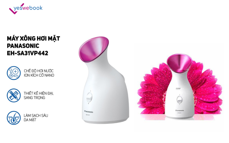 Máy xông hơi mặt mini Panasonic EH-SA31VP442