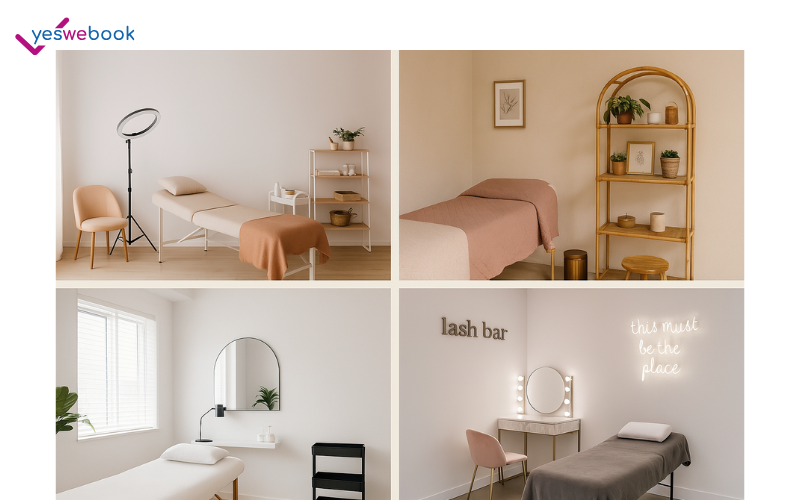 How to Decorate a Small Lash Salon Beautifully and Professionally